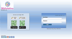 Desktop Screenshot of latinbiblio.com